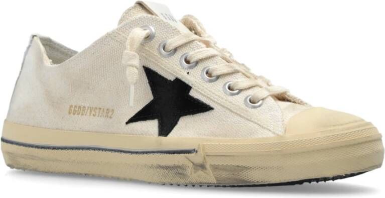 Golden Goose Sportschoenen `V-Star 2` Beige Dames