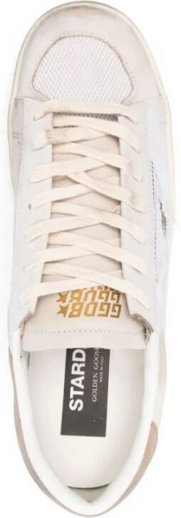 Golden Goose Stardan Leren Sneakers White Heren