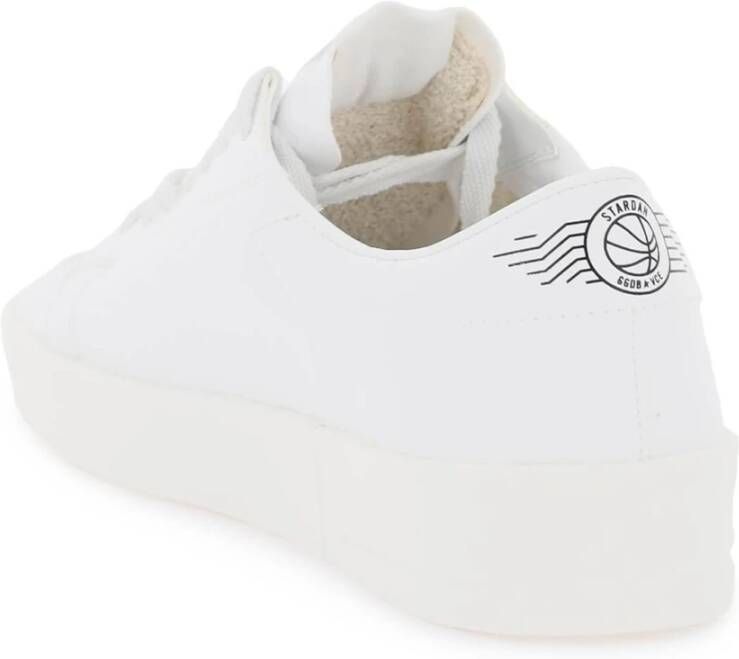 Golden Goose Stardan Sneakers van Faux Leer White Heren