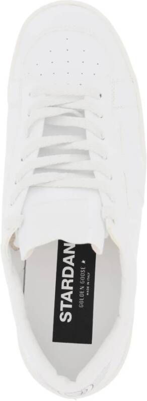 Golden Goose Stardan Sneakers van Faux Leer White Heren