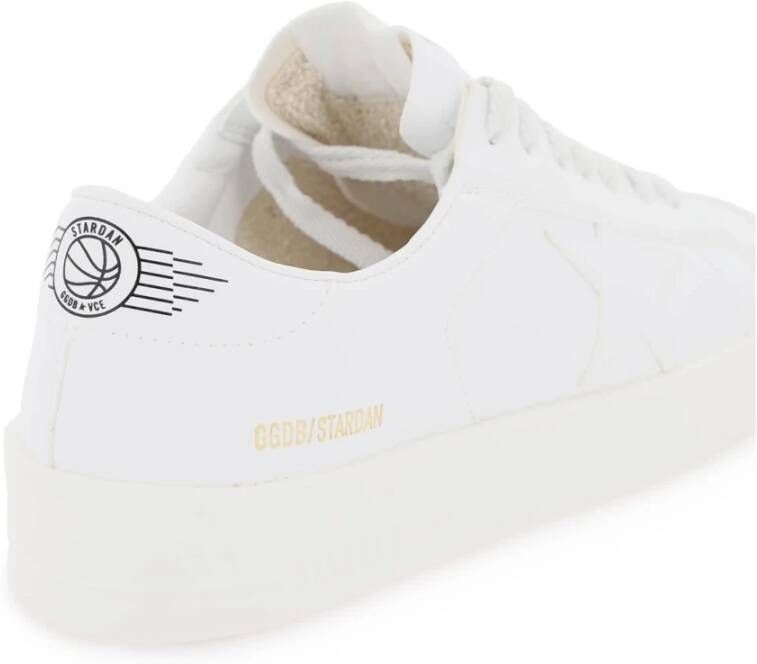 Golden Goose Stardan Sneakers van Faux Leer White Heren