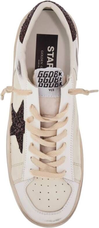 Golden Goose Stardan sneakers van verweerd leer met ster Multicolor Dames