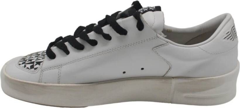 Golden Goose Stardan White Black Sneakers White Dames