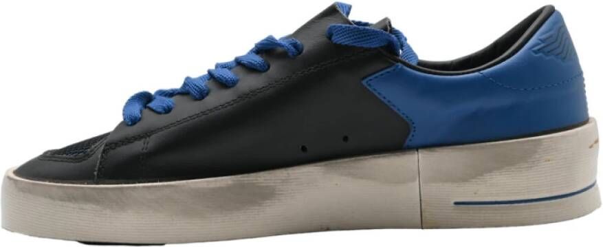 Golden Goose Stardan Zwart en Blauw Sneakers Blue Heren