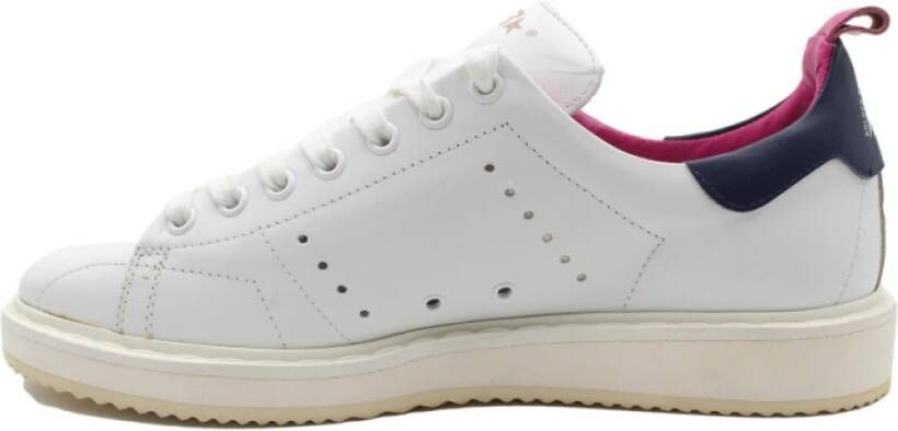 Golden Goose Starter White Purple Blue Sneakers White Dames