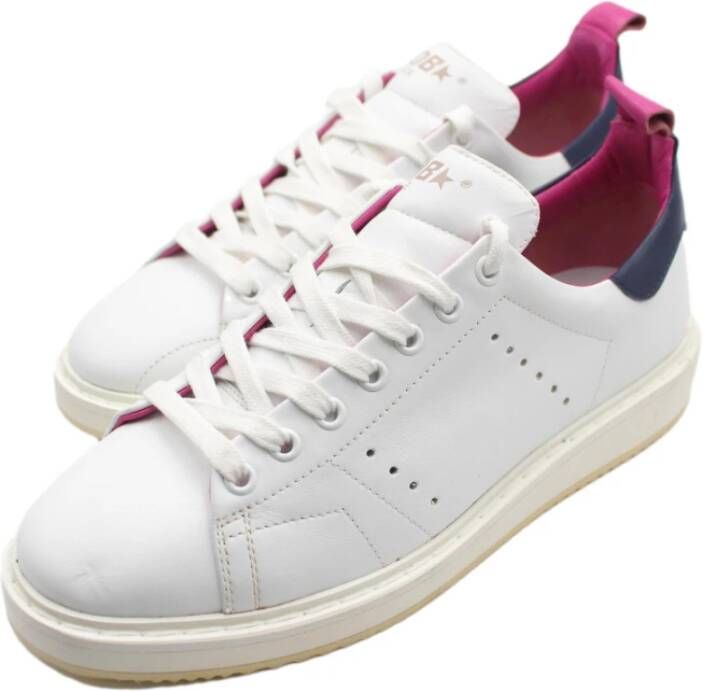 Golden Goose Starter White Purple Blue Sneakers White Dames