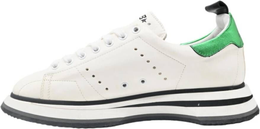 Golden Goose Starter Wit Groen Sneakers Authenticiteitskaart White Heren