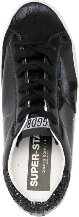 Golden Goose Ster Patch Leren Sneakers Black Dames