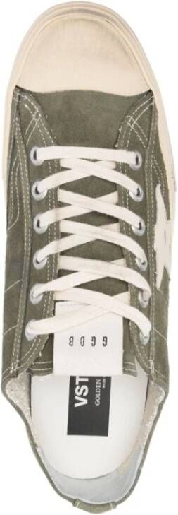 Golden Goose Ster Patch Veterschoenen Green Heren