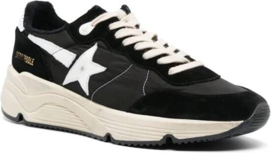 Golden Goose Ster Patch Veterschoenen Manden Black Heren