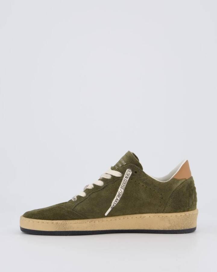 Golden Goose Stijlvolle Ball Star Sneakers Green Dames