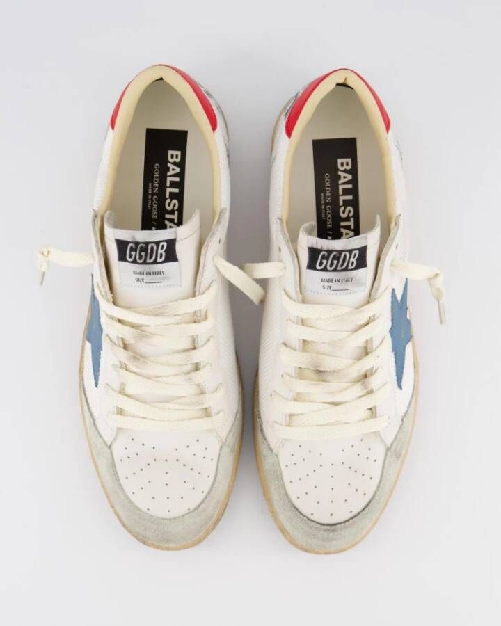 Golden Goose Stijlvolle Ballstar Sneakers White Heren