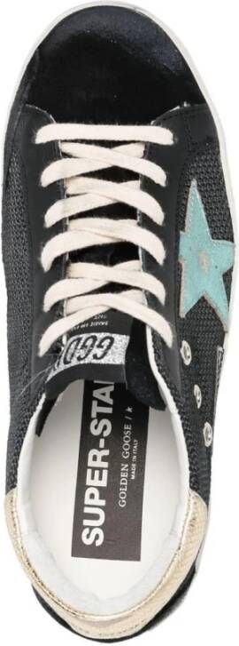 Golden Goose Stijlvolle Black Mint Platinum Sneakers Black Dames