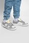 Golden Goose Stijlvolle grijze en witte leren sneakers Gray Heren - Thumbnail 2