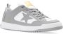 Golden Goose Stijlvolle grijze en witte leren sneakers Gray Heren - Thumbnail 4