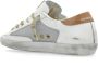 Golden Goose Stijlvolle leren sneakers met bedrukte hiel White Dames - Thumbnail 4