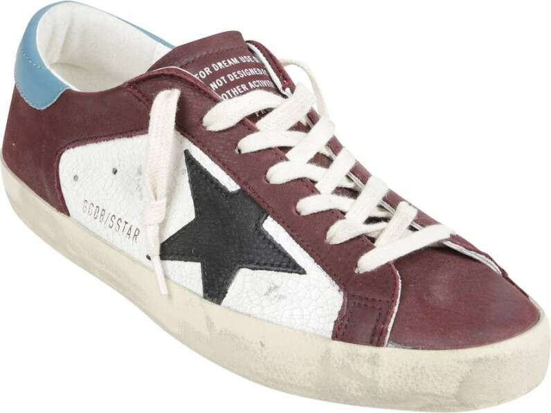 Golden Goose Stijlvolle Leren Sterhak Sneakers Multicolor Heren