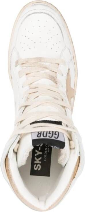 Golden Goose Stijlvolle Sneakers met Ster Patch White Dames