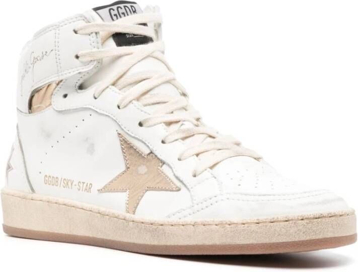 Golden Goose Stijlvolle Sneakers met Ster Patch White Dames