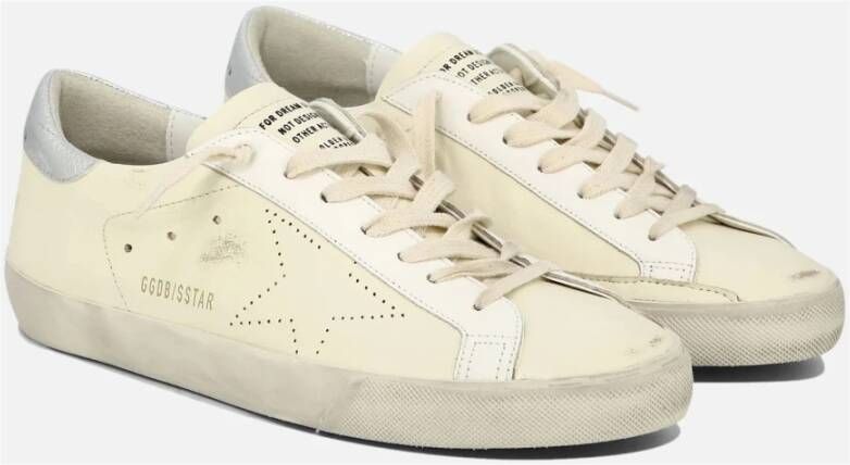 Golden Goose Stijlvolle Sneakers voor een Trendy Look Beige Heren