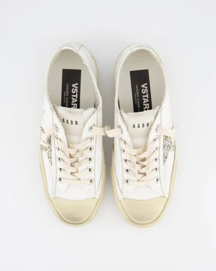 Golden Goose Stijlvolle V-Star Sneakers White Dames