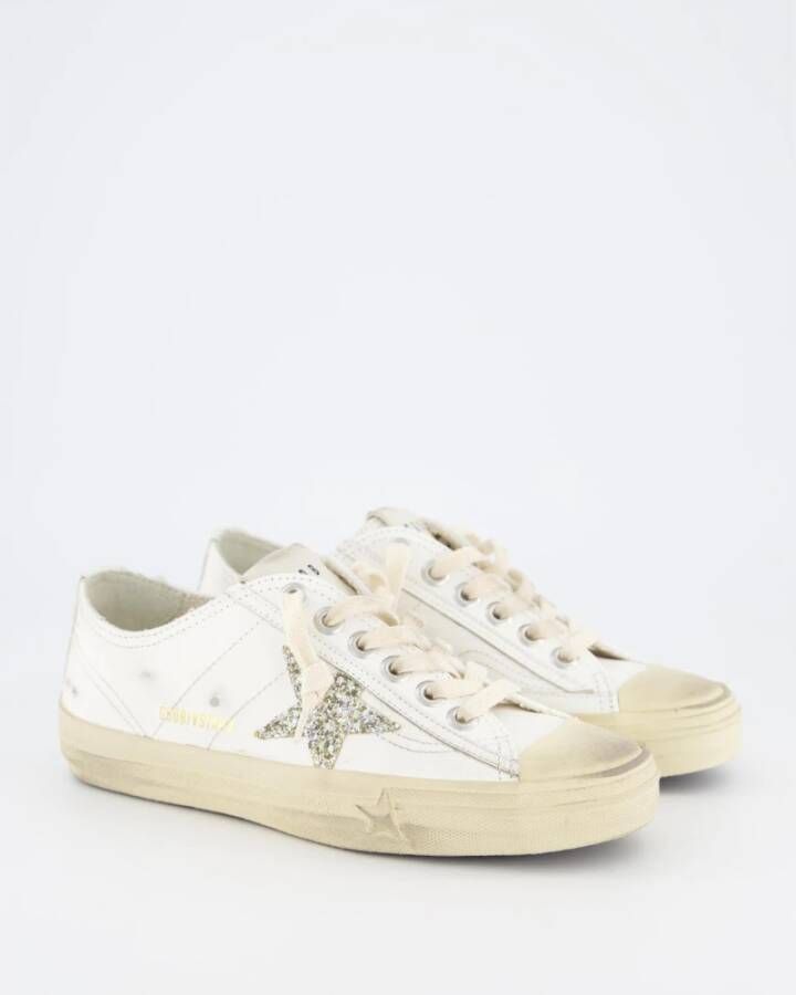 Golden Goose Stijlvolle V-Star Sneakers White Dames