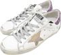 Golden Goose Suede Cocco Print Sneakers White Dames - Thumbnail 3