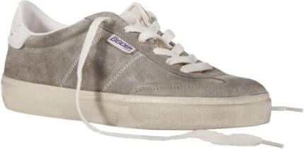 Golden Goose Suede Leren High Top Sneakers Beige Dames