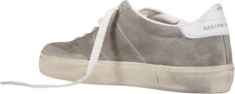 Golden Goose Suede Leren High Top Sneakers Beige Dames