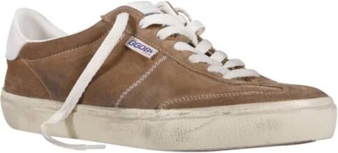 Golden Goose Suède Leren Hoge Hakken Brown Heren