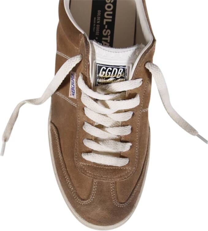 Golden Goose Suède Leren Hoge Hakken Brown Heren