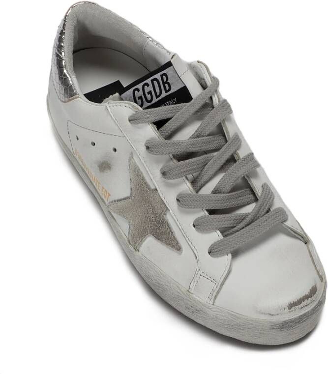 Golden Goose Suede Logo Low Lace-Up Trainers Multicolor Dames