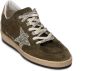 Golden Goose Suède sneakers met glinsterende ster Green Dames - Thumbnail 6