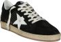 Golden Goose Suede Star and Heel Leather Sneakers Black Heren - Thumbnail 2