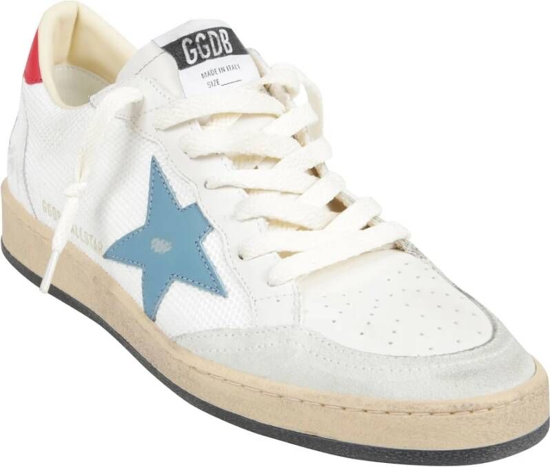 Golden Goose Suede Star Heel Crack Spur Sneakers Multicolor Heren