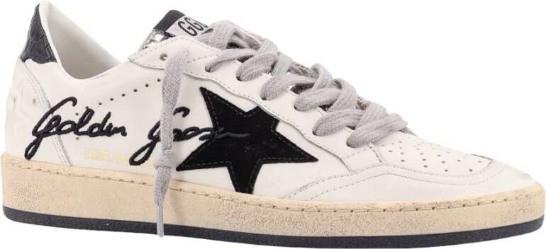 Golden Goose Suede Star Leren Sneakers White Dames