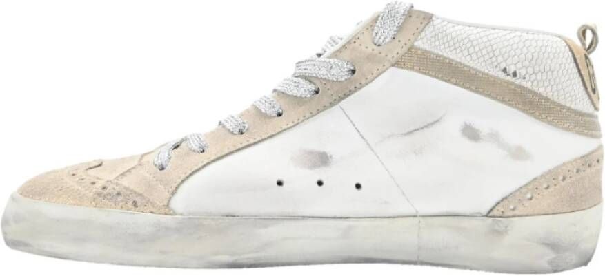 Golden Goose Suede Toe Glitter Sneakers Multicolor Dames