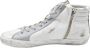 Golden Goose Suede White Grey Leo Sneakers White Dames - Thumbnail 2