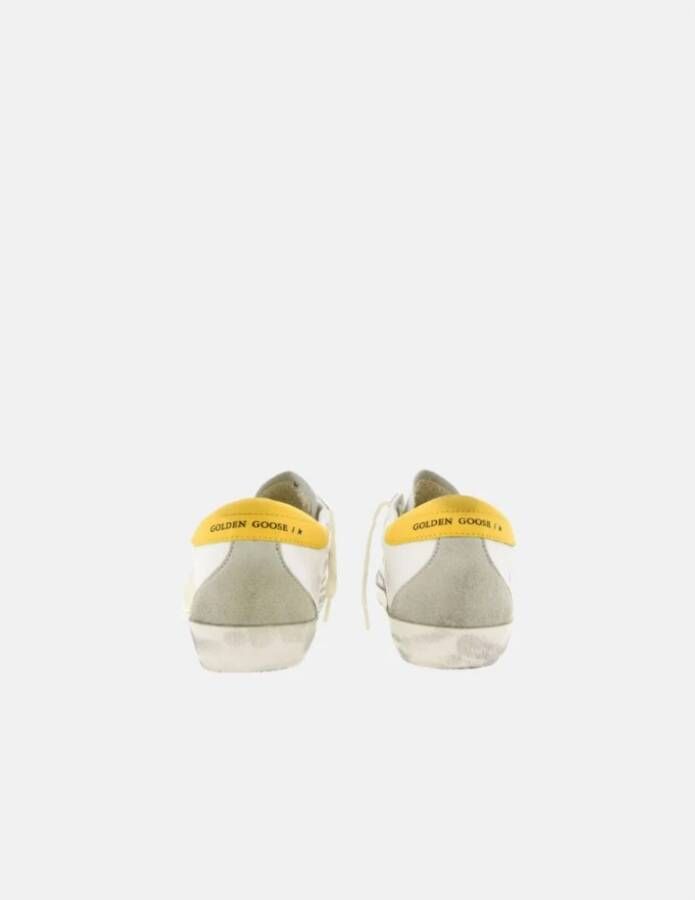 Golden Goose Super-Star Bio-Based Glitter Sneakers White Dames