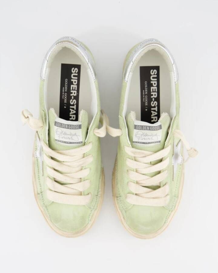 Golden Goose Super-Star Damessneakers Green Dames