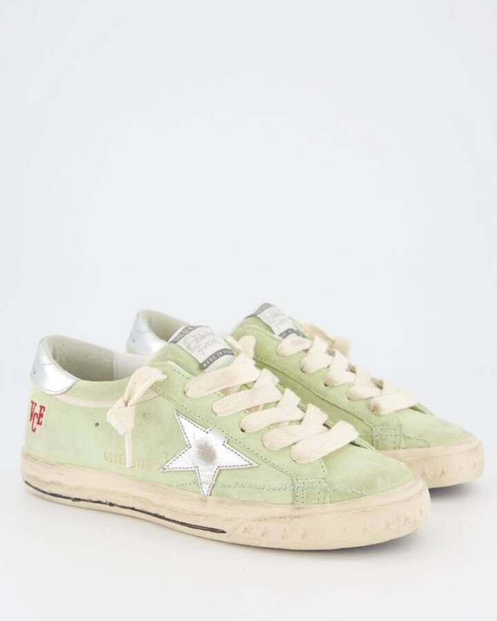 Golden Goose Super-Star Damessneakers Green Dames