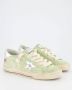 Golden Goose Groene leren sneakers Super Star Green Dames - Thumbnail 4