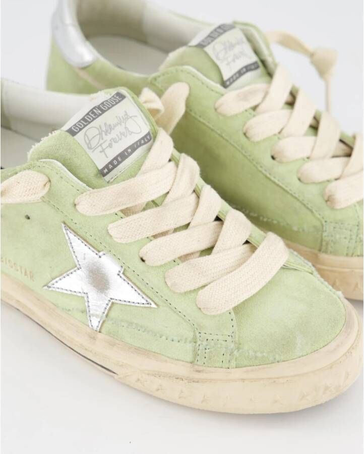 Golden Goose Super-Star Damessneakers Green Dames