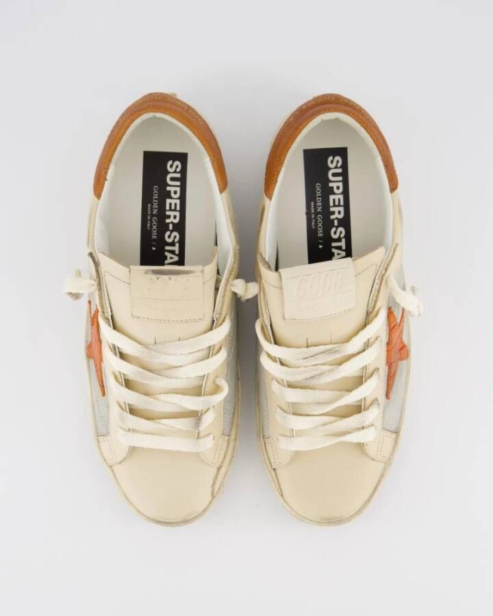 Golden Goose Super-Star Double Sneakers Beige Dames