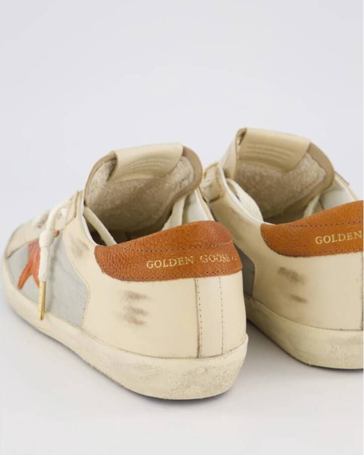 Golden Goose Super-Star Double Sneakers Beige Dames