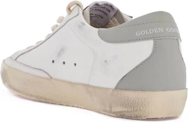 Golden Goose Super-Star Leren Sneakers White Dames