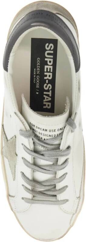 Golden Goose Super-Star Leren Sneakers White Dames