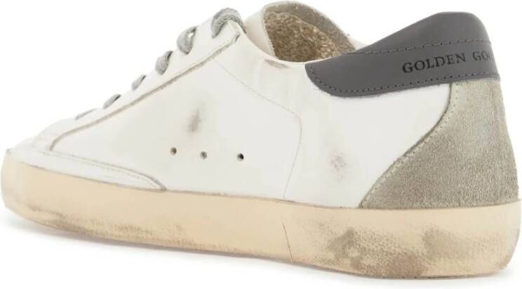 Golden Goose Super-Star Leren Sneakers White Dames