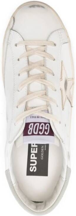 Golden Goose Super Star Leren Sneakers White Dames