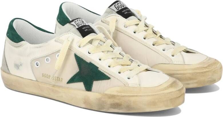 Golden Goose Super-Star Penstar Leren Sneakers White Heren